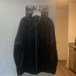 Eddie Bauer Men's Black Windbreaker